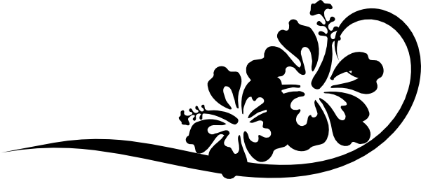 Black And White Hibiscus | Free Download Clip Art | Free Clip Art ...