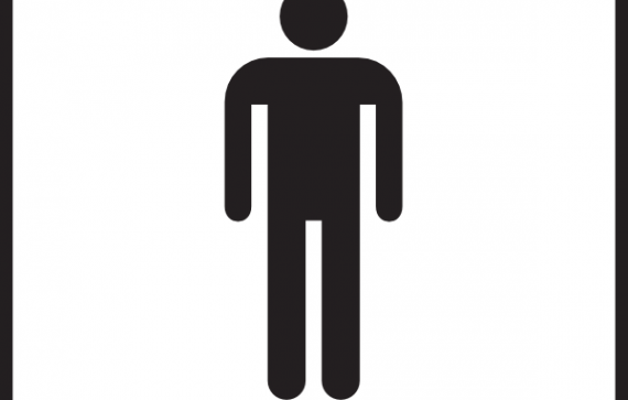 Boy And Girl Bathroom Sign Clip Art - DecorBold