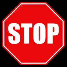Clip art stop sign