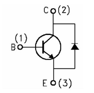switch mode power supply - What does reverse diode on NPN symbol ...