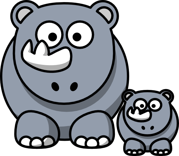 Rhino Clipart - Free Clipart Images