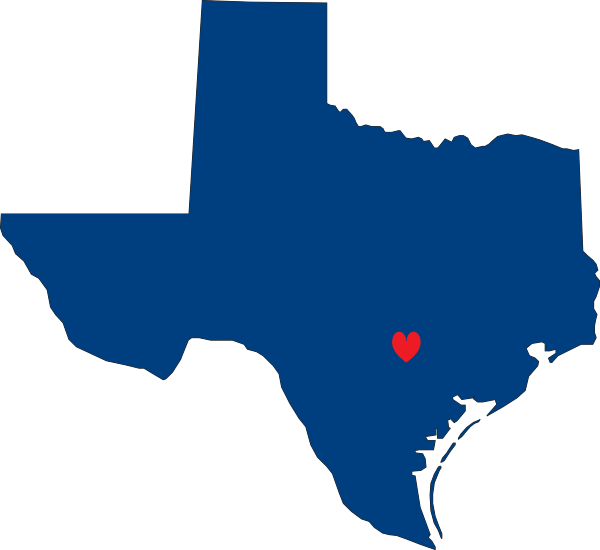 Texas Outline Blue - ClipArt Best