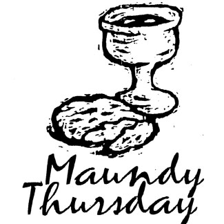 Maundy thursday clipart