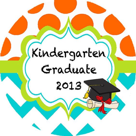 Kindergarten graduation, Party favors and Dots