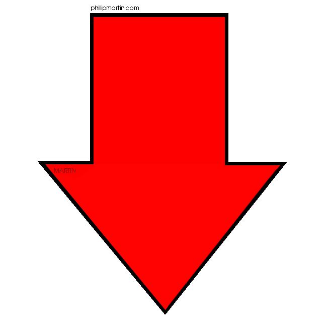 Clipart Arrow Down - ClipArt Best