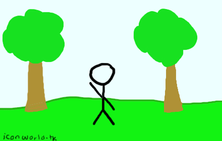 Waving Stick Figure | nikkijc