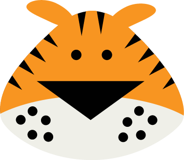 Cute Tiger Face Clip Art - Free Clipart Images