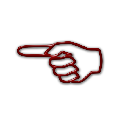 Pointing Left Hand Icon #009638 Â» Icons Etc