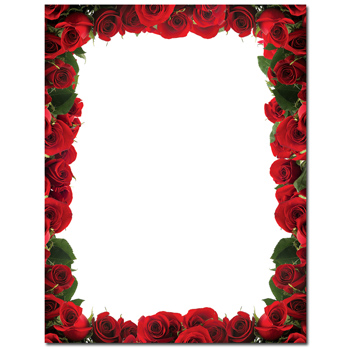 Red Rose Border Designs - ClipArt Best