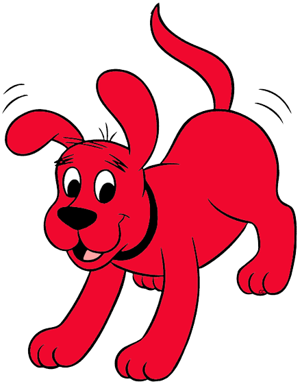 Clifford the Big Red Dog Clip Art Images - Cartoon Clip Art