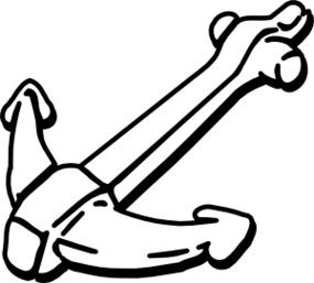 Anchor Clipart Black And White Clipart - Free to use Clip Art Resource