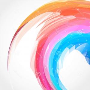 Free Stock Illustration Abstract Swirl Background In Blue Color ...