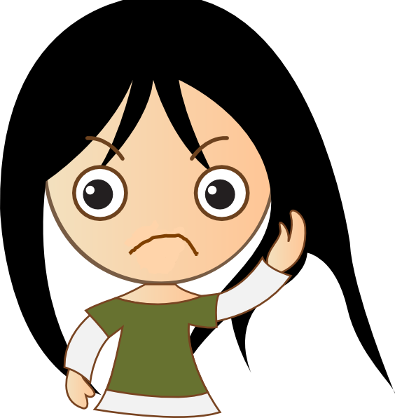 Sad Monkey Clipart