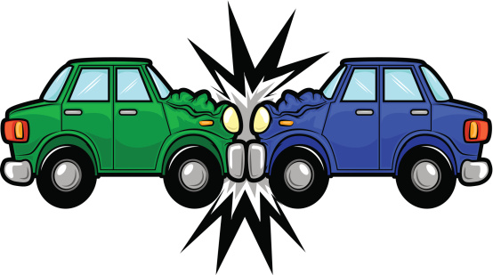 Car Accident Clip Art, Vector Images & Illustrations
