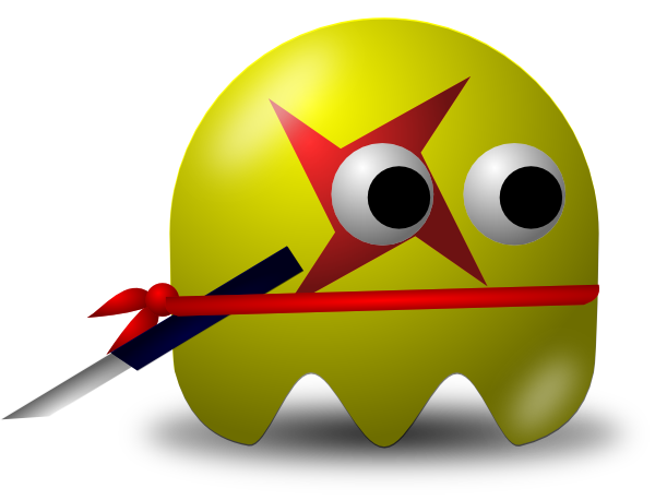 Cartoon Ninja 2 Clip Art - vector clip art online ...
