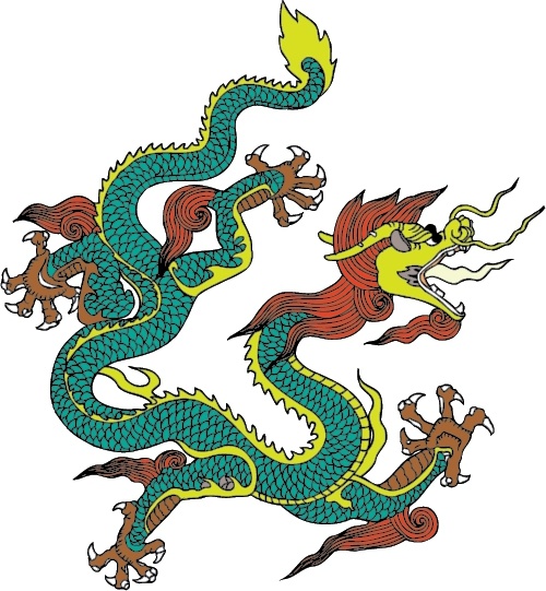 Ancient chinese dragon vector Free vector in Adobe Illustrator ai ...