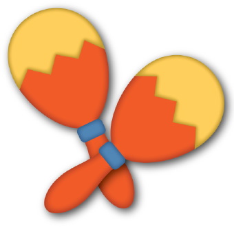 Maracas clip art