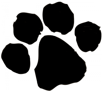 Panther Paw Print | Free Download Clip Art | Free Clip Art | on ...