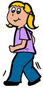 Walking Clip Art For Word Documents - Free Clipart ...