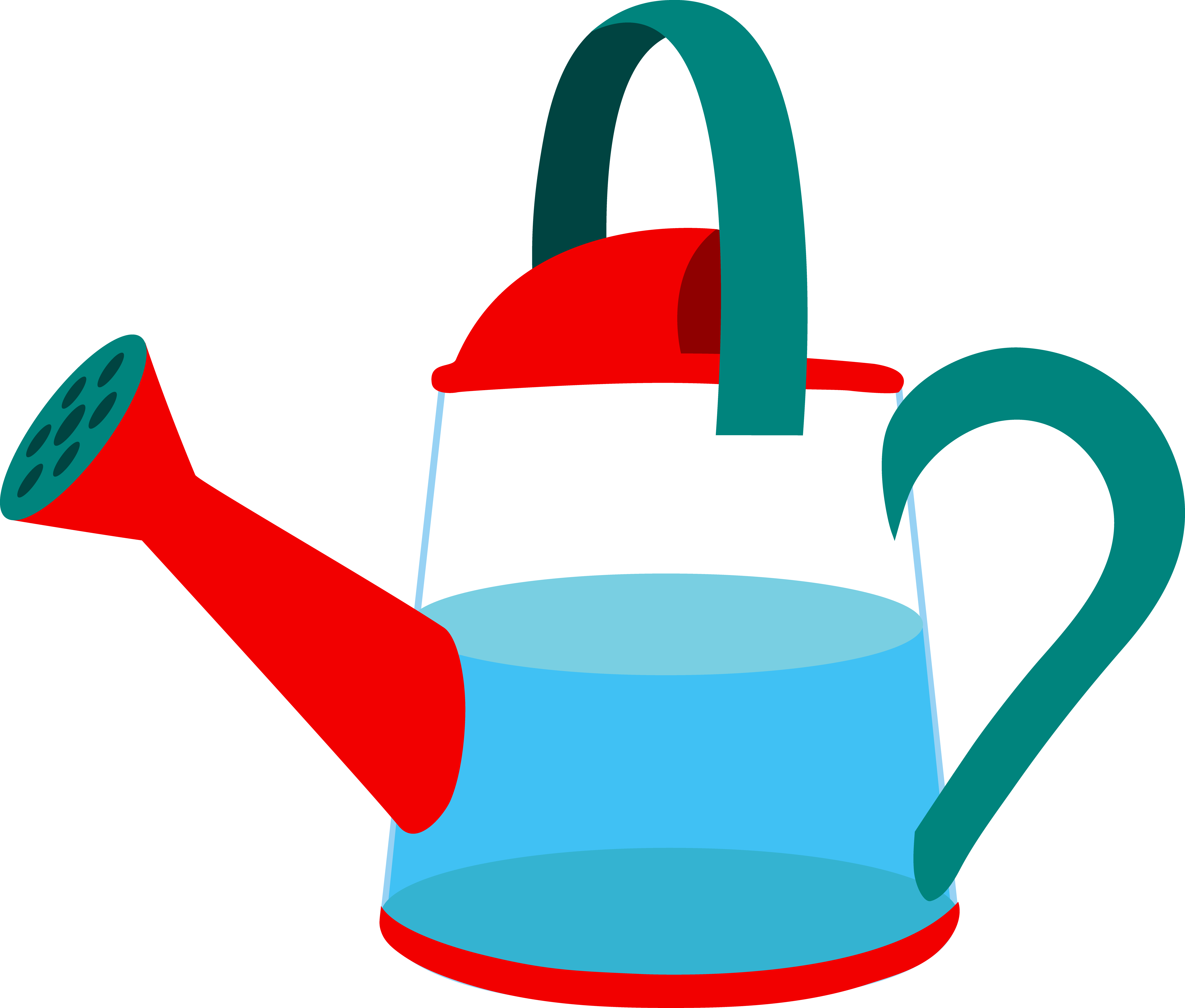 Watering can clipart