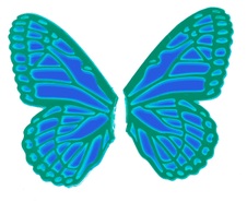 Butterfly wings clipart - ClipartFox