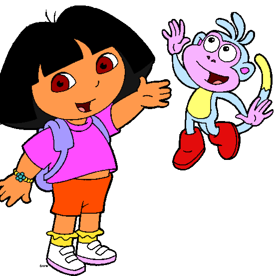 Dora The Explorer Clipart