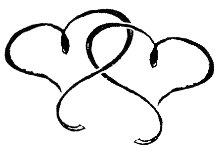 Entwined Hearts Clip Art