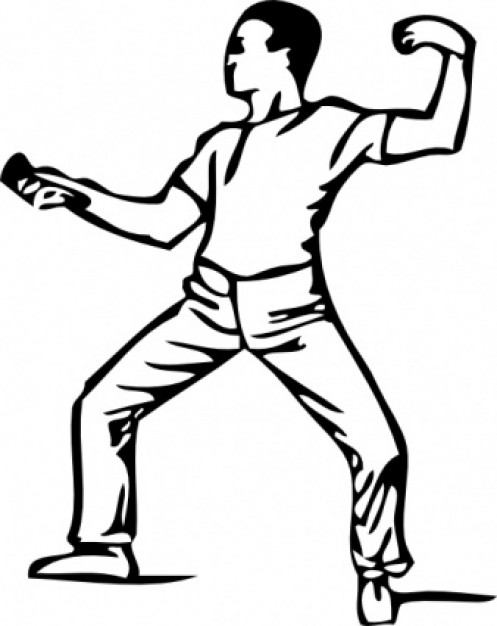 Fencing Guard clip art | Download free Vector