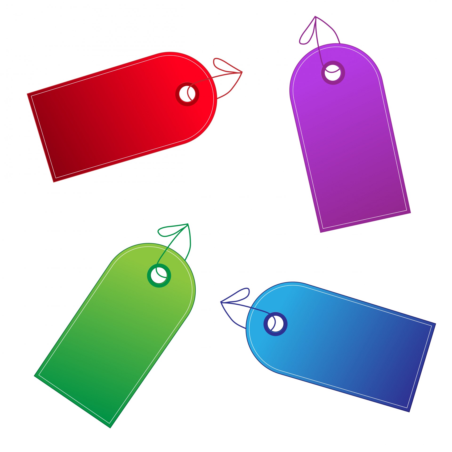 Gift Tags Clipart Free Stock Photo - Public Domain Pictures