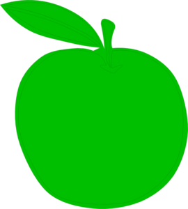 Bitten Green Apple Clipart - Free Clipart Images