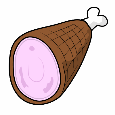 Whole Ham Clipart