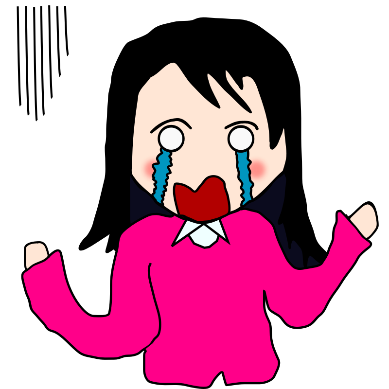 Sad Girl Cartoon
