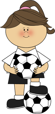 Girl Soccer Player Clipart - Free Clipart Images