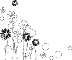 Simple Flower Background Designs - ClipArt Best
