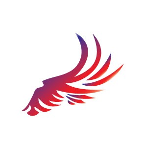 Abstract Wing - Stencil by Dinair