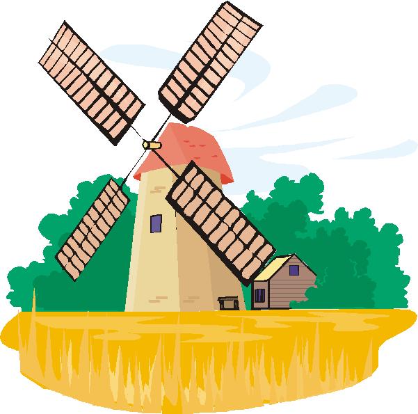 Windmill Clipart