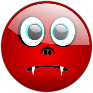 Canine Devil Face Clip Art - vector clip art online ...