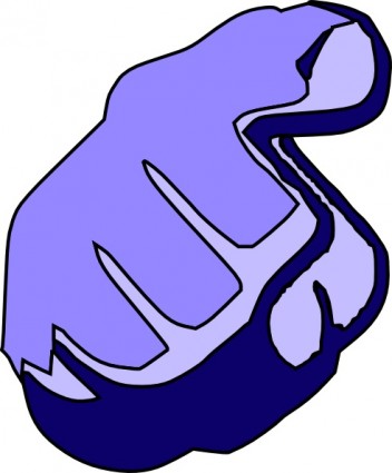 Pointing Finger clip art Vector clip art - Free vector for free ...