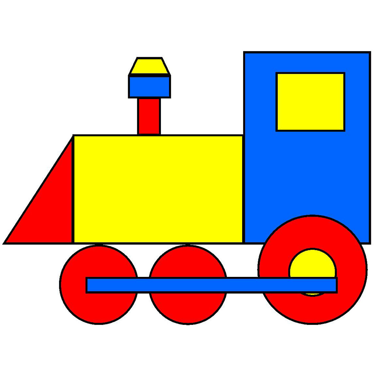 Shapes Clip Art | Jos Gandos Coloring Pages For Kids