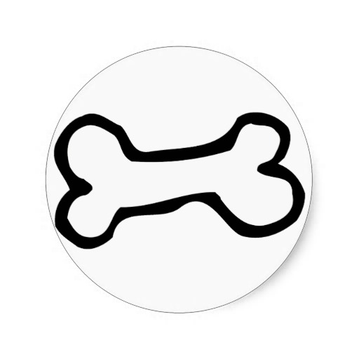 Cartoon Dog Bone