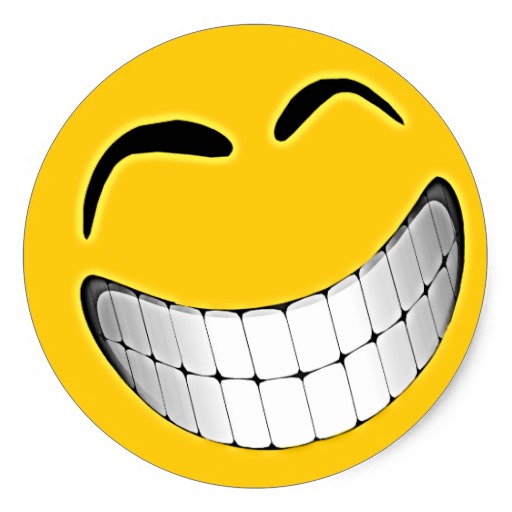 Big Grin Smiley Face Clipart