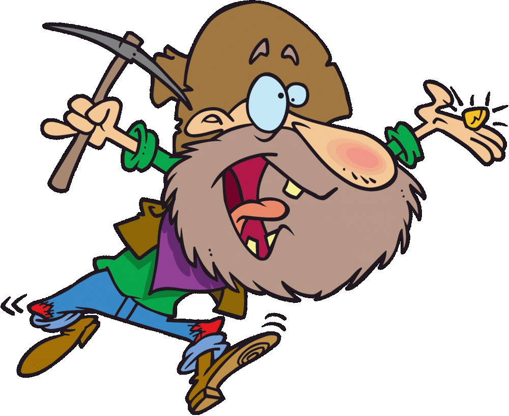 Gold Rush Clipart - Tumundografico