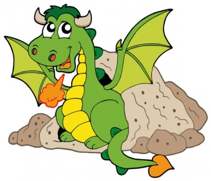 Free cute dragon clipart