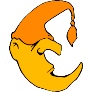 Moon Sleeping clipart, cliparts of Moon Sleeping free download ...