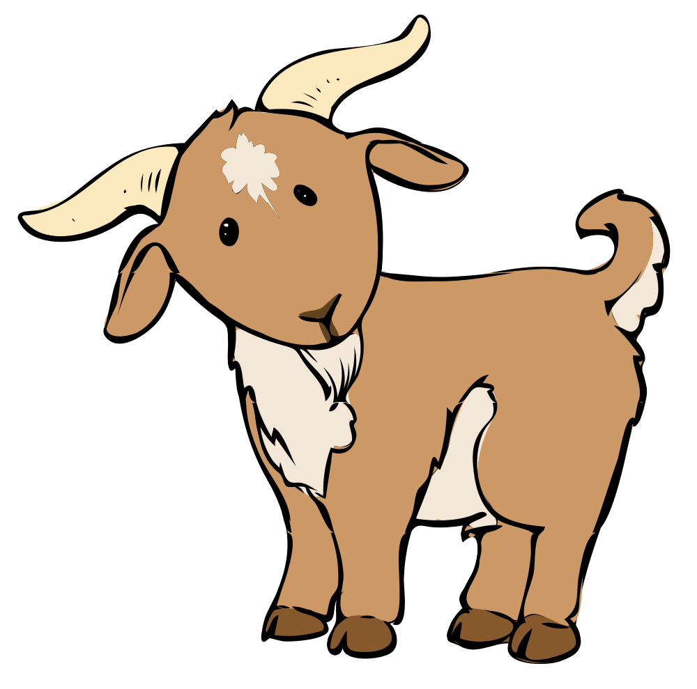Baby Goat Clipart - Free Clipart Images