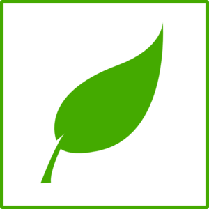 Green Leaf Icon clip art - vector clip art online, royalty free ...