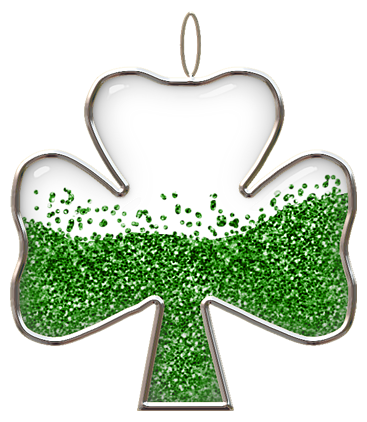 St Patricks Day Shamrock Clover Decor PNG Clipart
