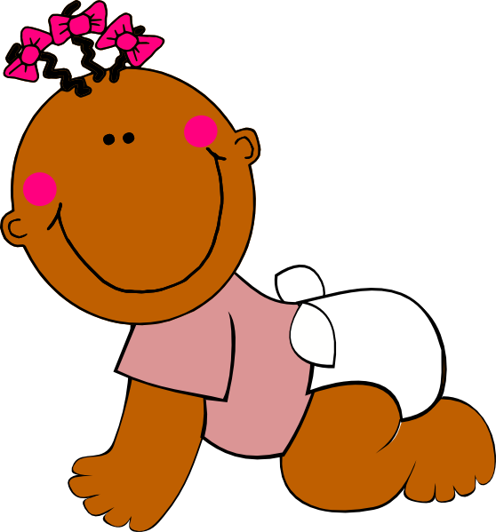Baby Boy Crawling Clip Art Vector Online Royalty Free
