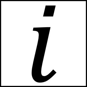 Imaginary Math Symbol clip art Free Vector