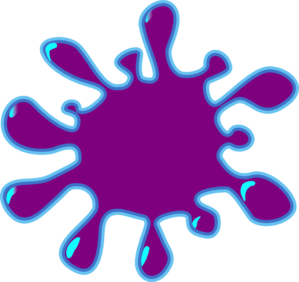 Purple Splash Clip Art | High Quality Clip Art